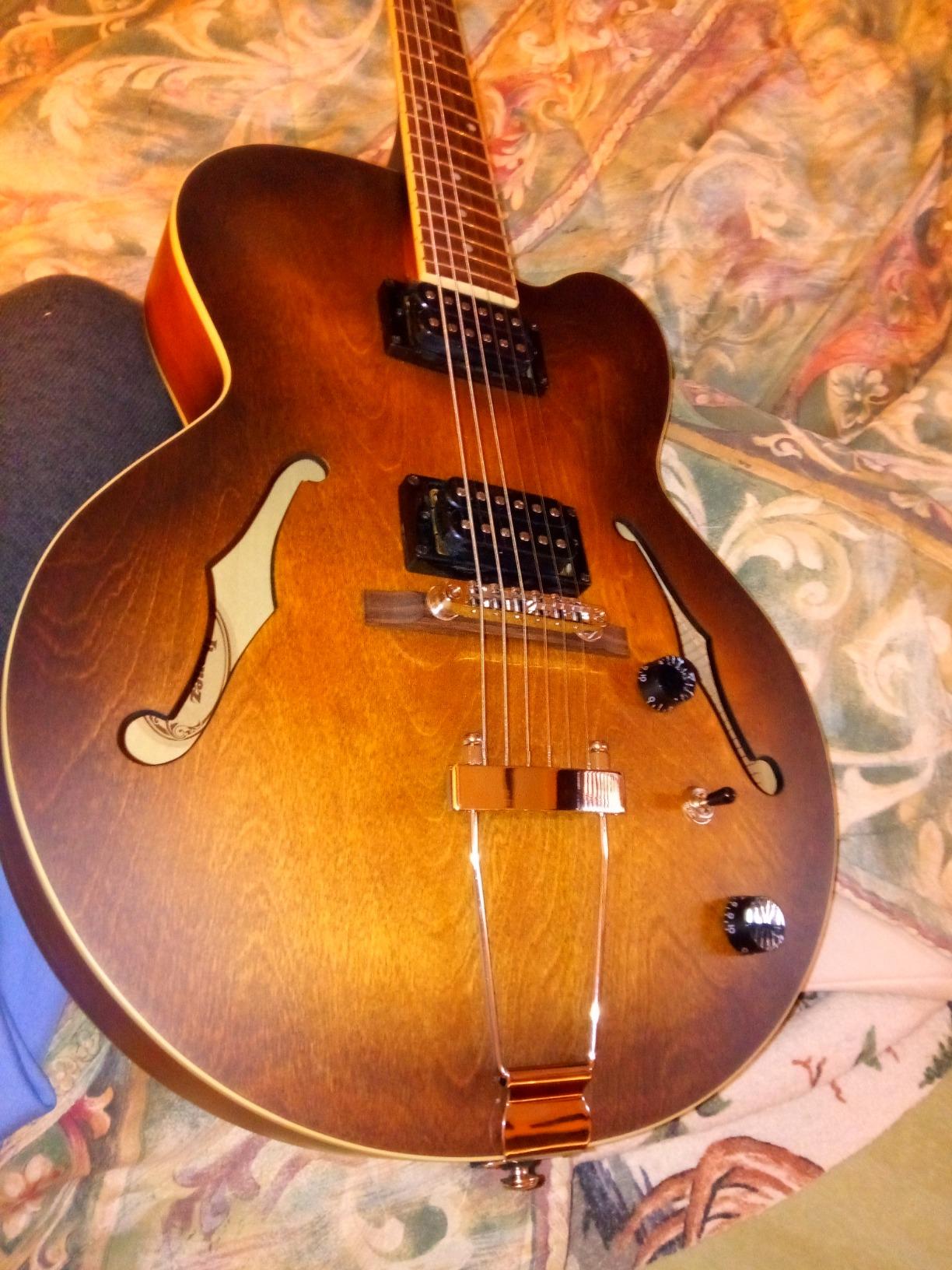 Ibanez Artcore AF55 Hollowbody Electric Guitar - Tobacco Flat customer photo 1