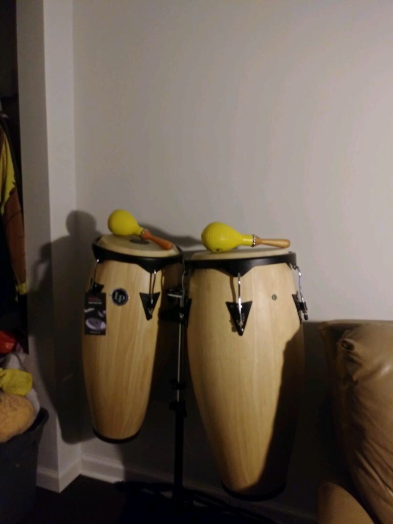 Latin Percussion LP City Wood Congas 10