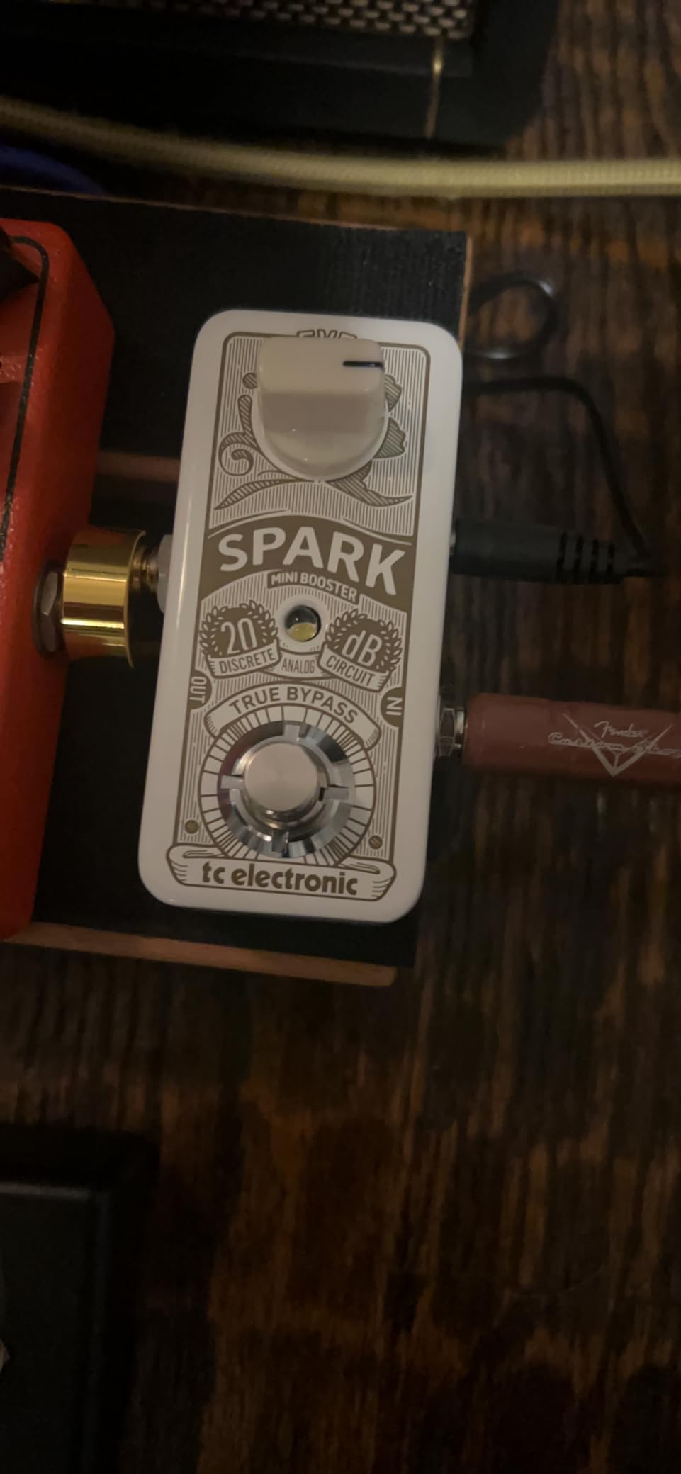 TC Electronic SPARK MINI BOOSTER Ultra-Compact Booster Pedal with PrimeTime Switching and Fully Analog Design customer photo 2