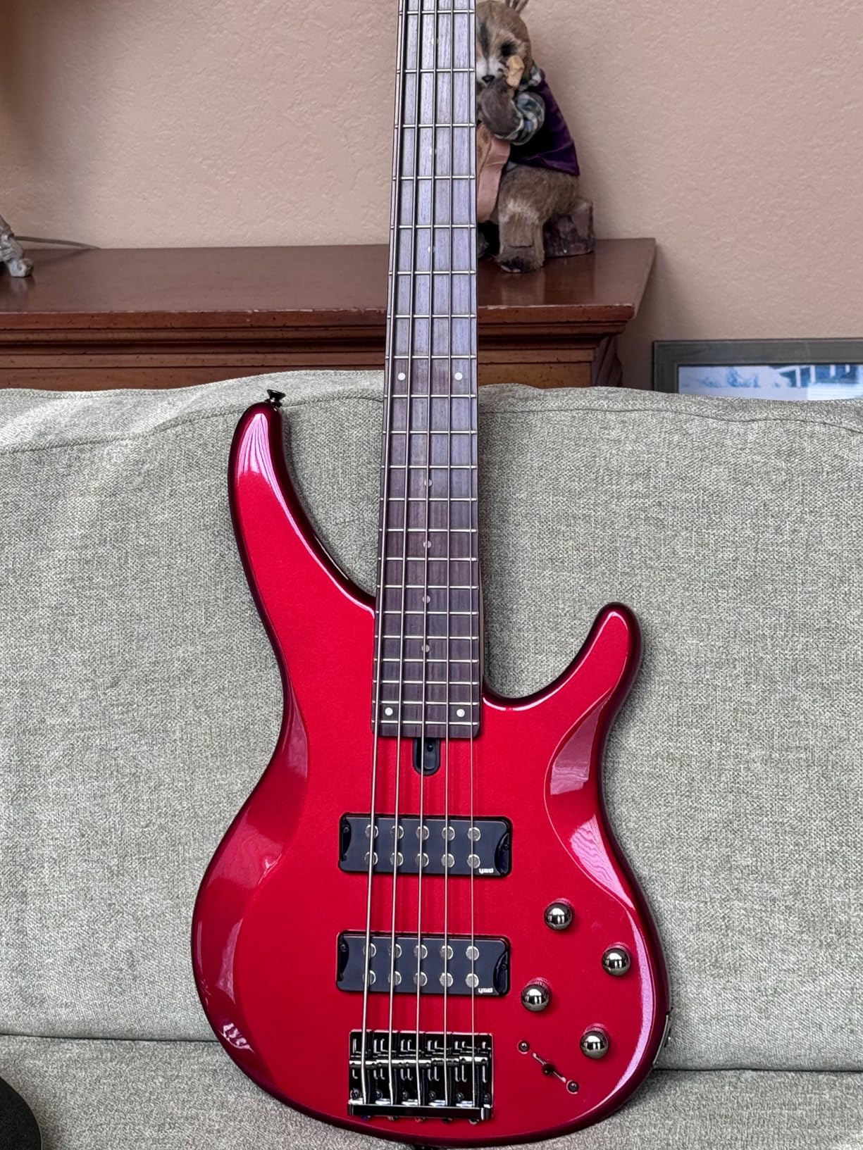 Yamaha TRBX305 BL 5-String Electric Bass Guitar, Black customer photo 1