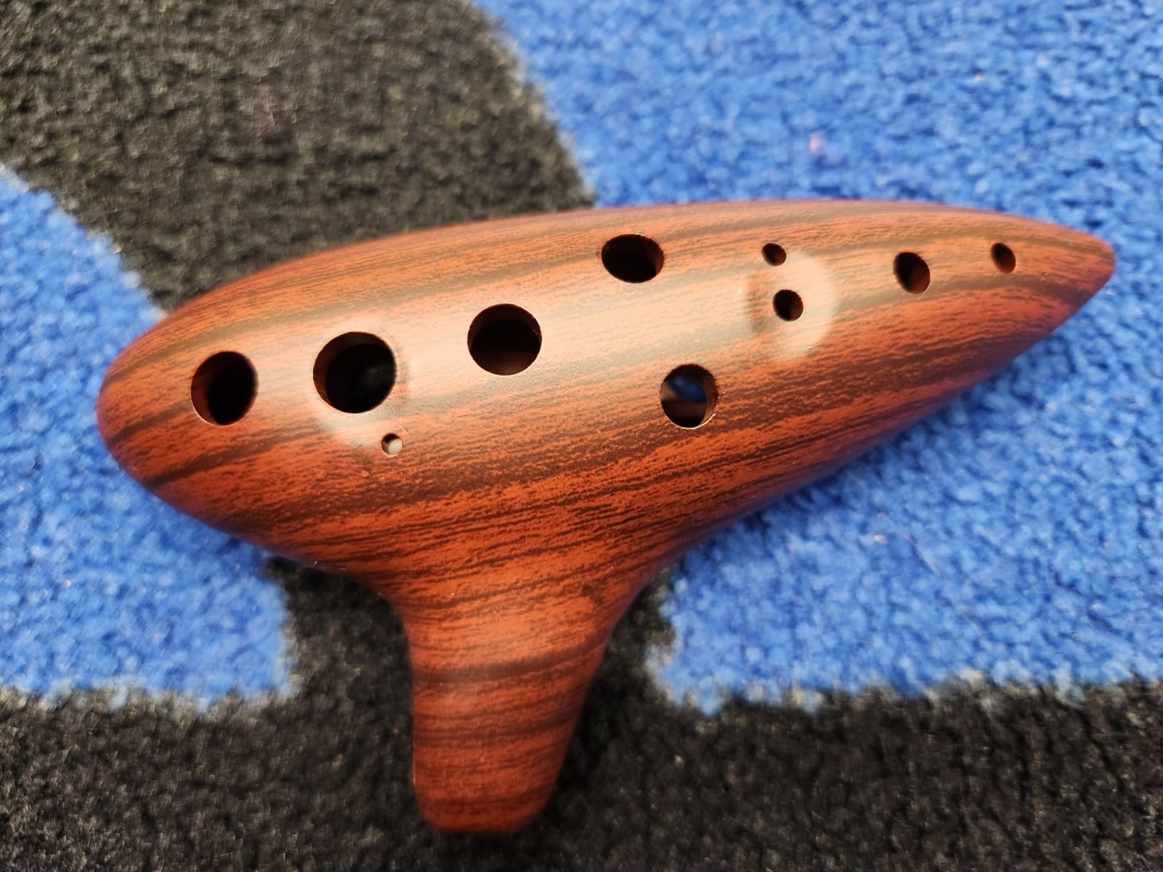 Woodi Ocarina Flute WC-917BW 12 Holes Wood Grain Alto C customer photo 1