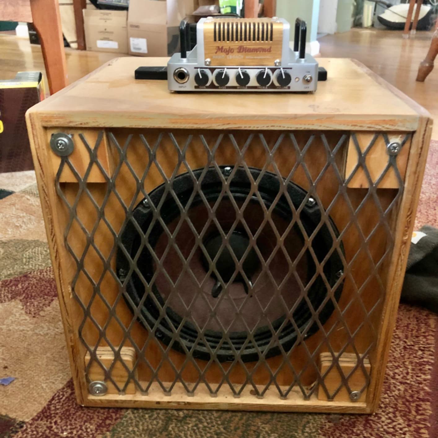 Hotone Heart Attack Mini Guitar Amplifier Head, 5 Watt customer photo 1