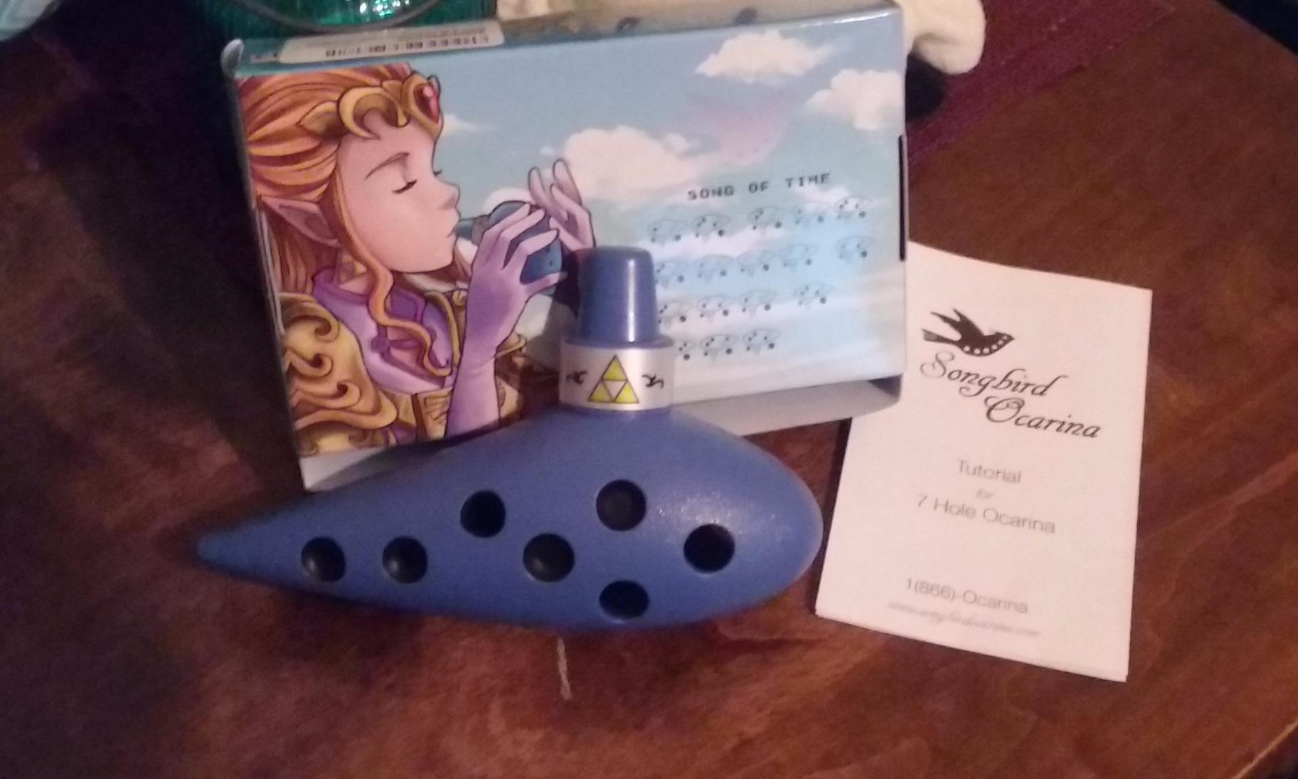 Songbird Ocarina of Time Replica - Ocarina Musical Instrument with Tutorial and Songs - Tuned in C with Crystal Clear High Notes customer photo 1