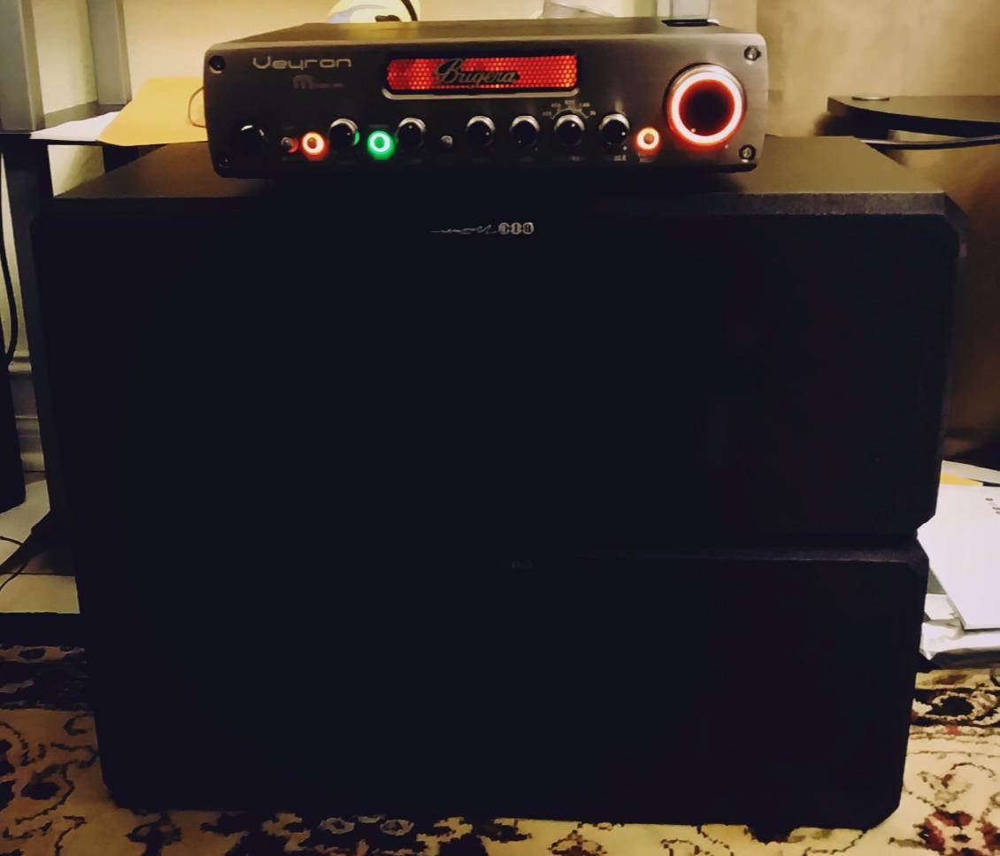 Bugera VEYRON MOSFET BV1001M Ultra-Compact 2,000-Watt Class-D Bass Amplifier customer photo 2