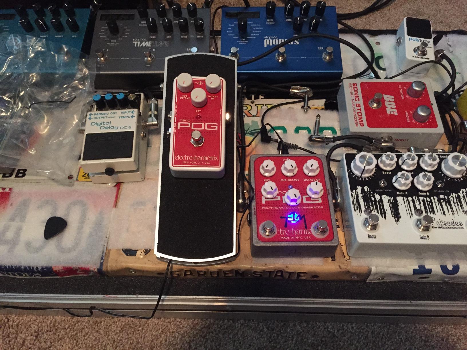 Electro-Harmonix Nano POG Polyphonic Octave Generator Pedal customer photo 1