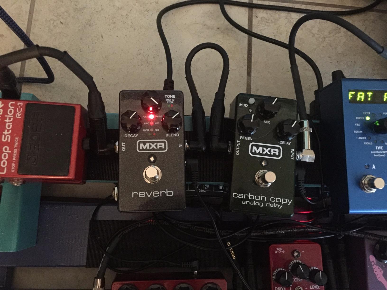 MXR Reverb Guitar Effects Pedal customer photo 2