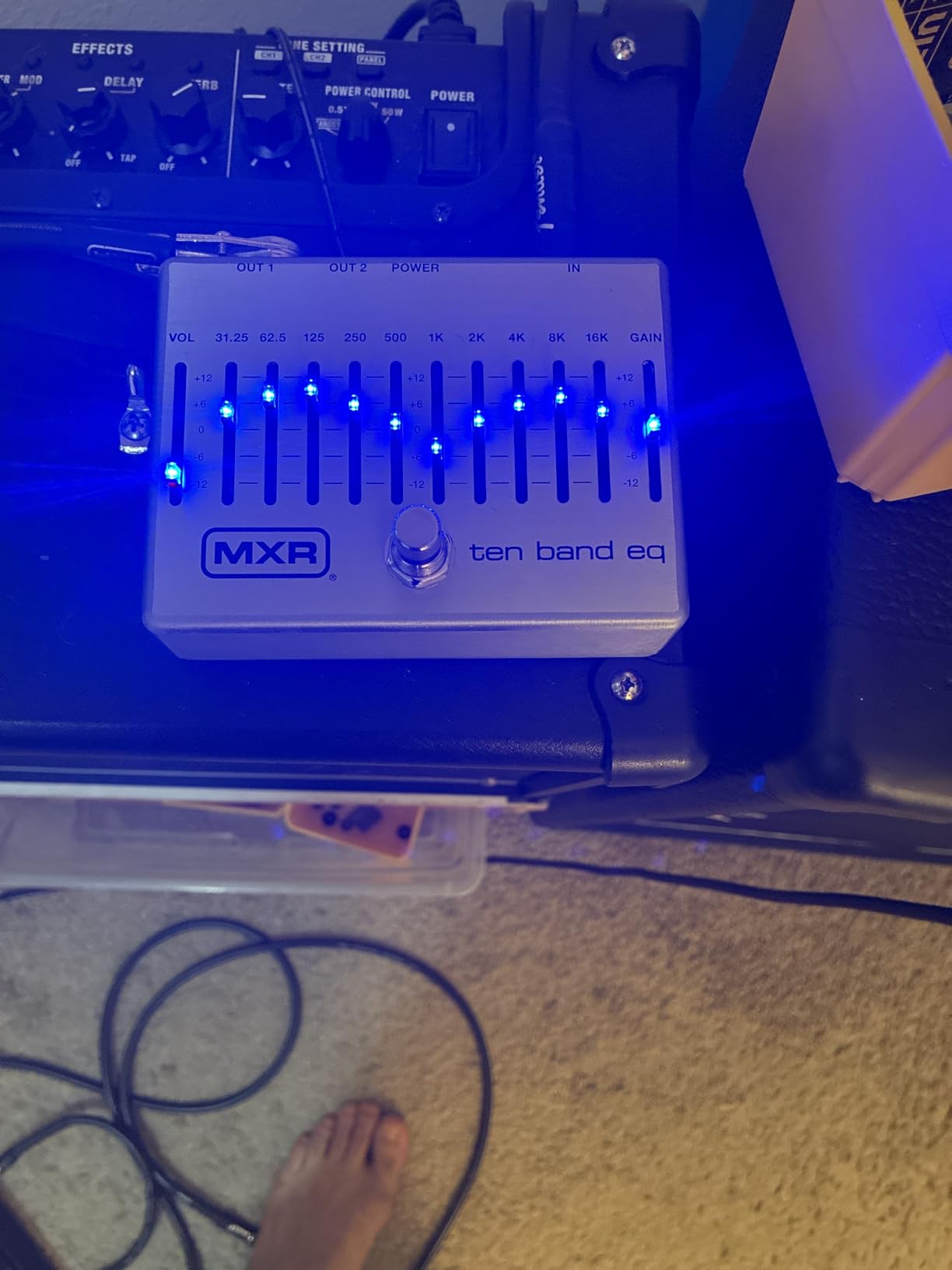 MXR Ten Band EQ Guitar Effects Pedal customer photo 1