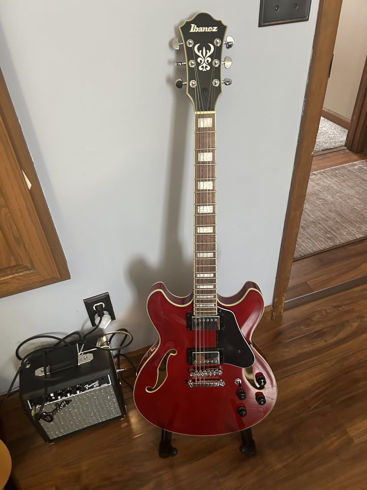 Ibanez Artcore AS73 - Transparent Cherry Red customer photo 1