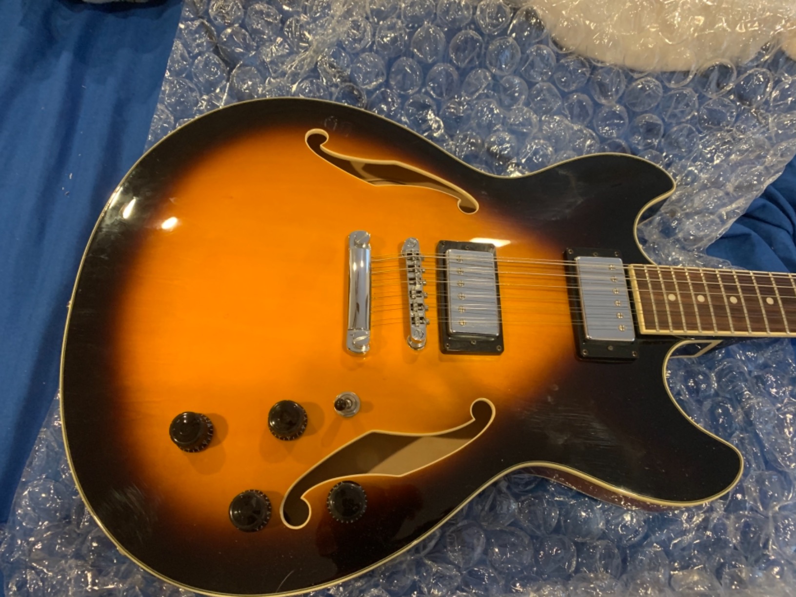 Ibanez Artcore AS7312 Semi-Hollow 12-String Electric Guitar - Transparent Cherry Red customer photo 1