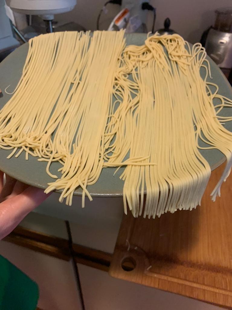 Pasta Attachment for KitchenAid Stand Mixer Included Pasta Sheet Roller, Spaghetti Cutter and Fettuccine Cutter Pasta Maker Stainless Steel Accessories 3Pcs by Gvode customer photo 1