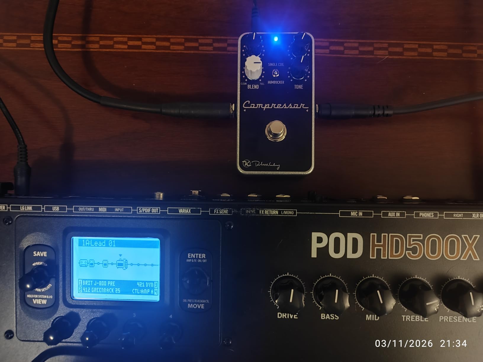 Keeley Compressor Plus Pedal, Black (KCompPlus) customer photo 1