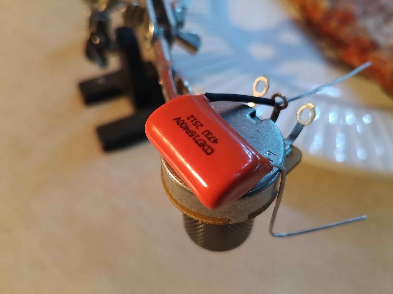 Orange Drop Capacitors .047uf / 400v, 716P Series, Tone Capacitor for Electric Guitar & Bass, Pack of 2 customer photo 1
