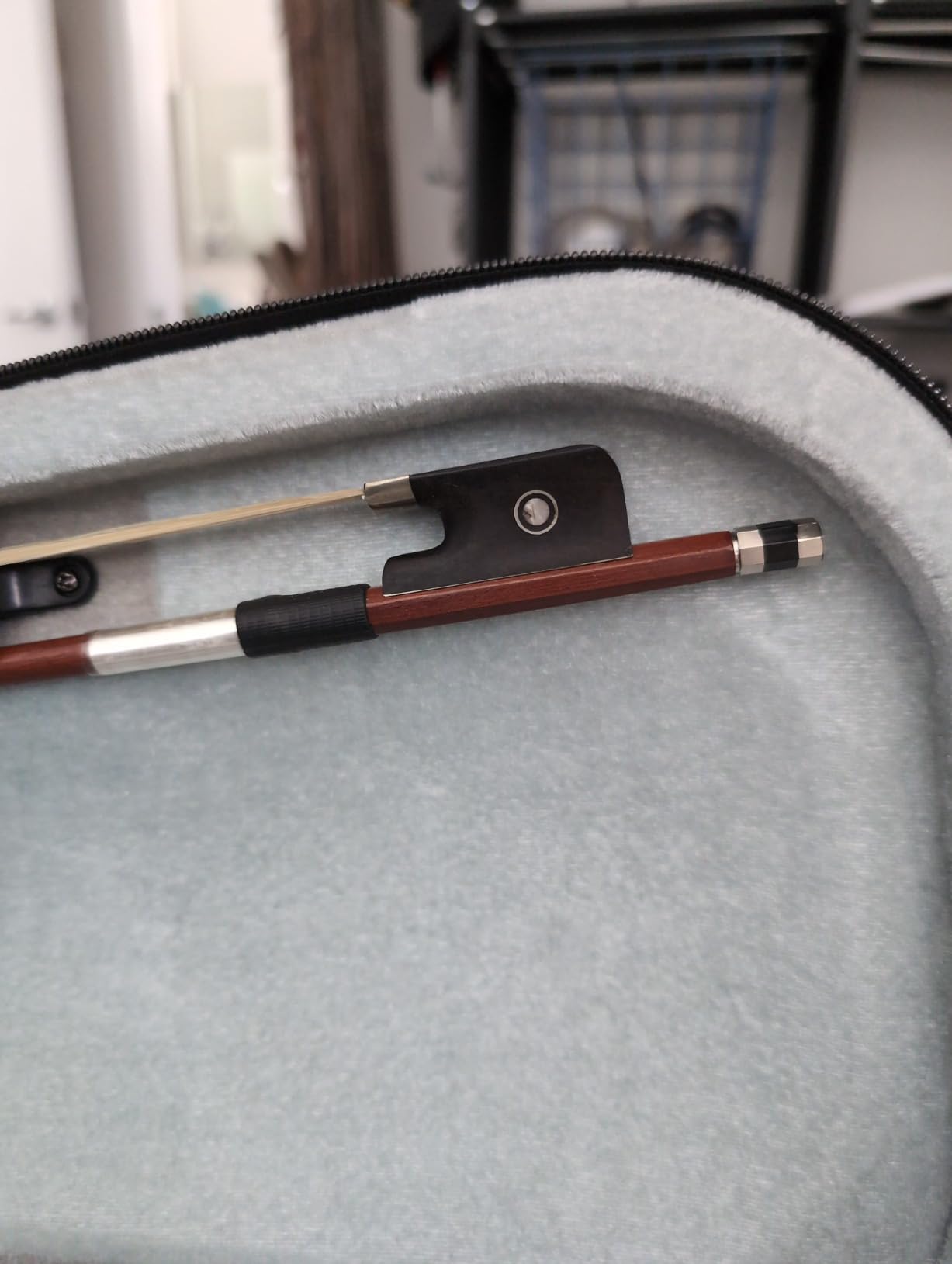 Paititi 16'' Size Upgrade Solid Wood Ebony Fitted Viola With Case Bow, and Rosin (16'') customer photo 1
