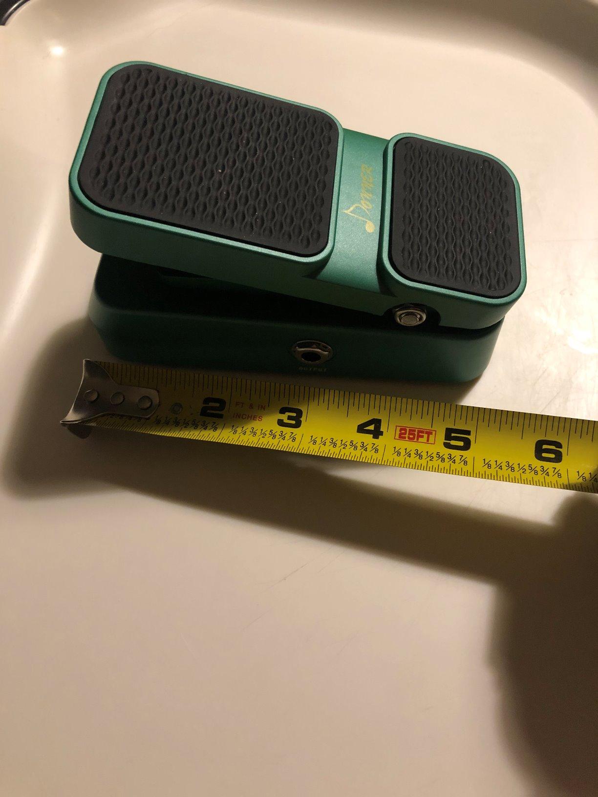 Donner Volume Pedal, Viper 2 in 1 Passive Volume Expression Pedal, Guitar Volume Pedal Pure Analog EXP Pedal customer photo 1