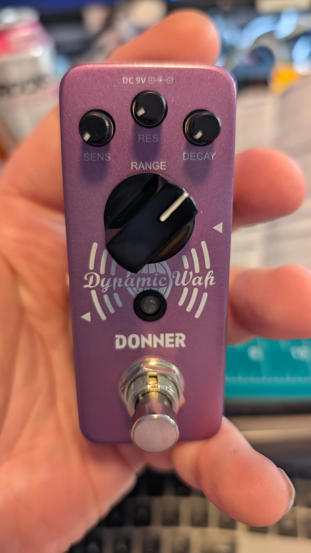 Donner Mini Auto Wah Pedal Dynamic Wah Guitar Effect Pedal Envelope Filter True Bypass customer photo 2