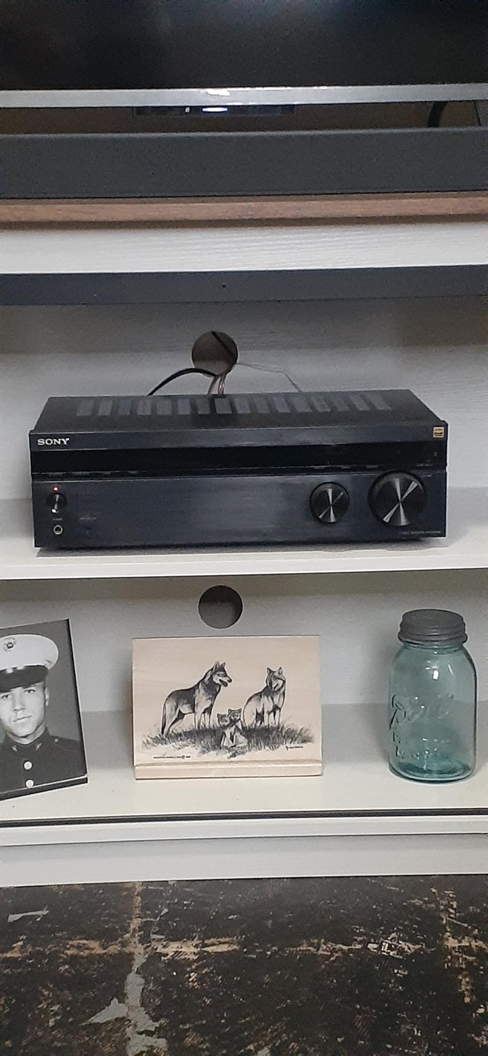 Sony STRDH190 2-ch Home Stereo Receiver with Phono Inputs & Bluetooth Black customer photo 1