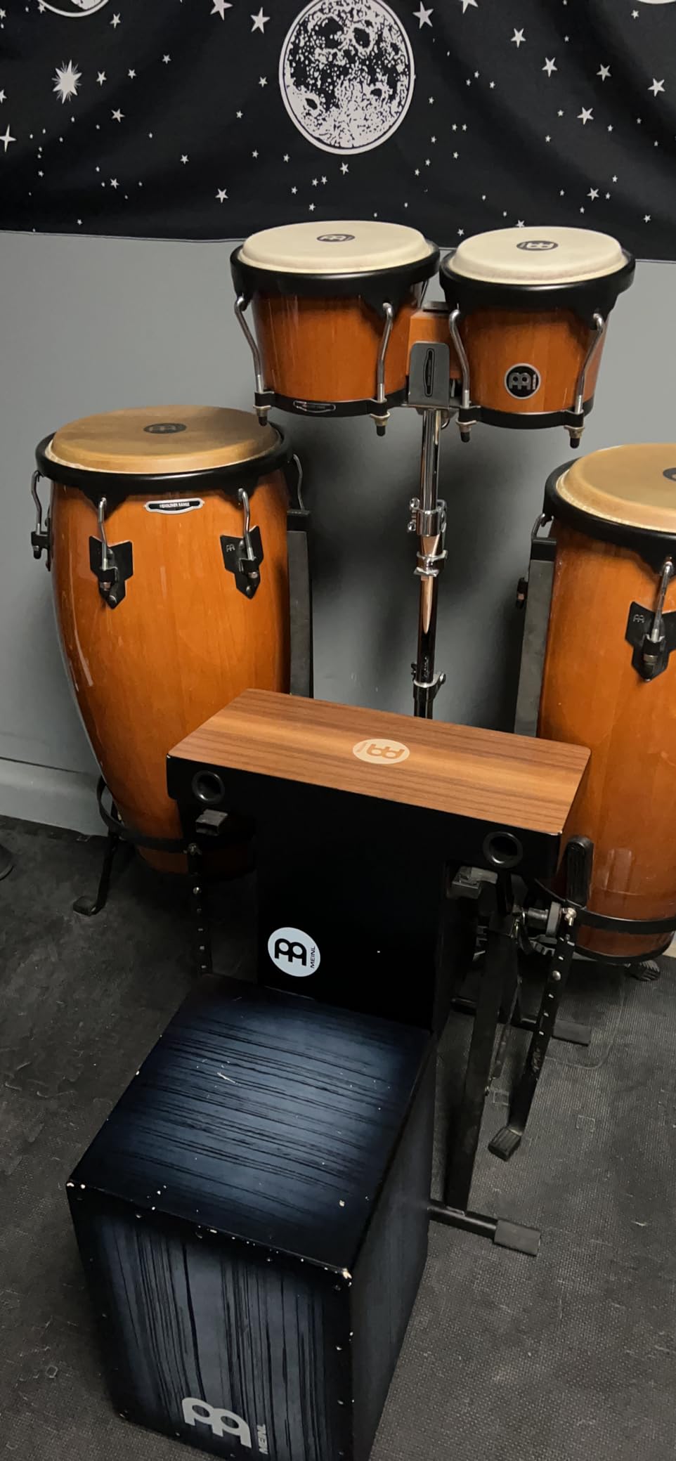 Meinl Pickup Slaptop Cajon Box Drum with Internal Snares and Forward Projecting Sound Ports - Walnut Playing Surface (PTOPCAJ2WN) customer photo 1