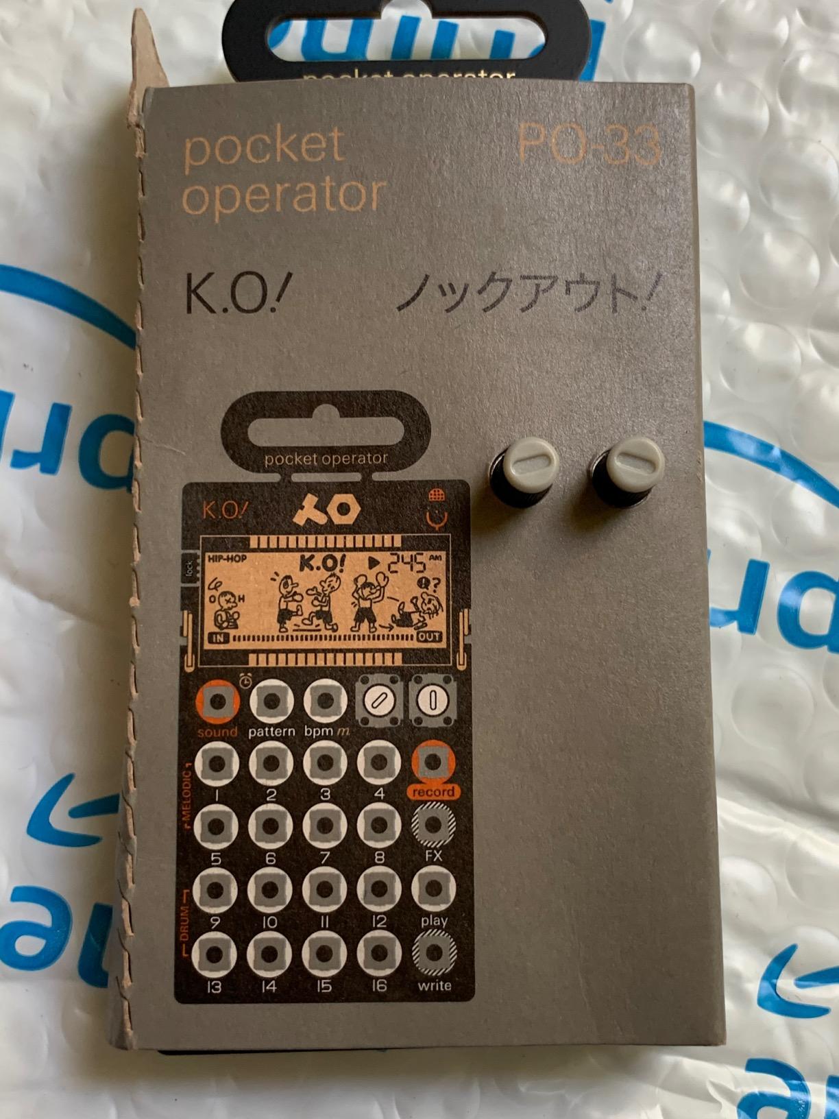 teenage engineering PO-33 K.O.! micro sampler and drum machine customer photo 2