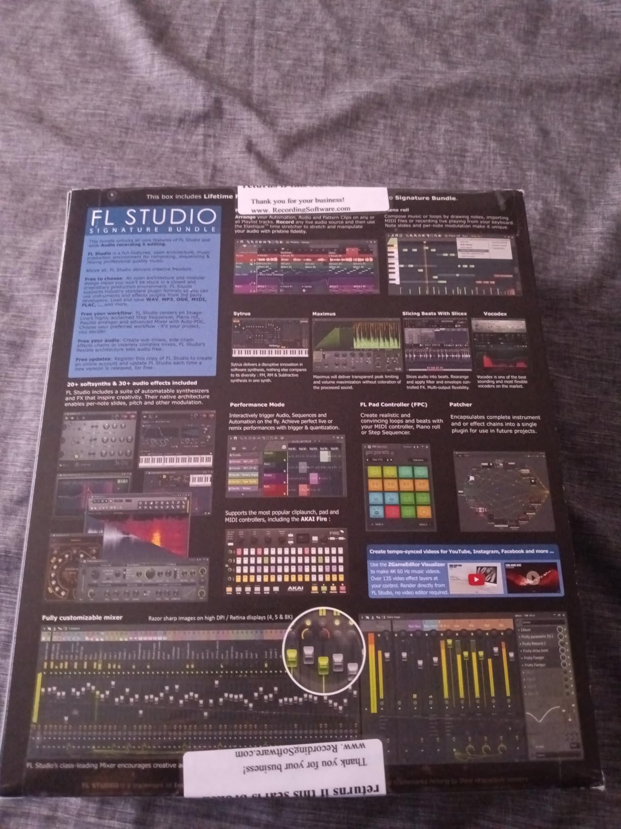 Image Line - FL Studio 20 Signature Edition Software customer photo 2