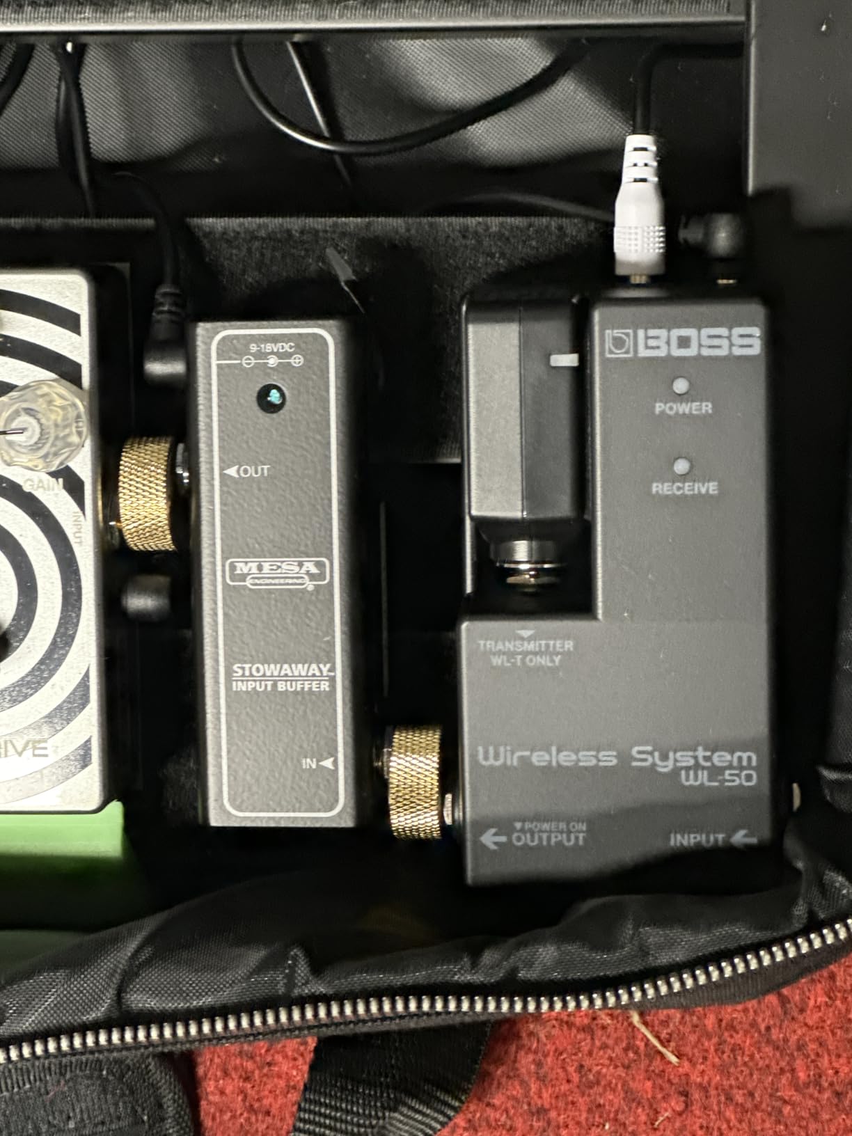 BOSS WL-50 | Pedal-Sized Wireless Instrument System | Plug-And-Play Wireless System for Any Pedalboard Setup | Lightning-Fast BOSS Technology | Dual Cable Tone Options | Up To 65ft Range customer photo 1