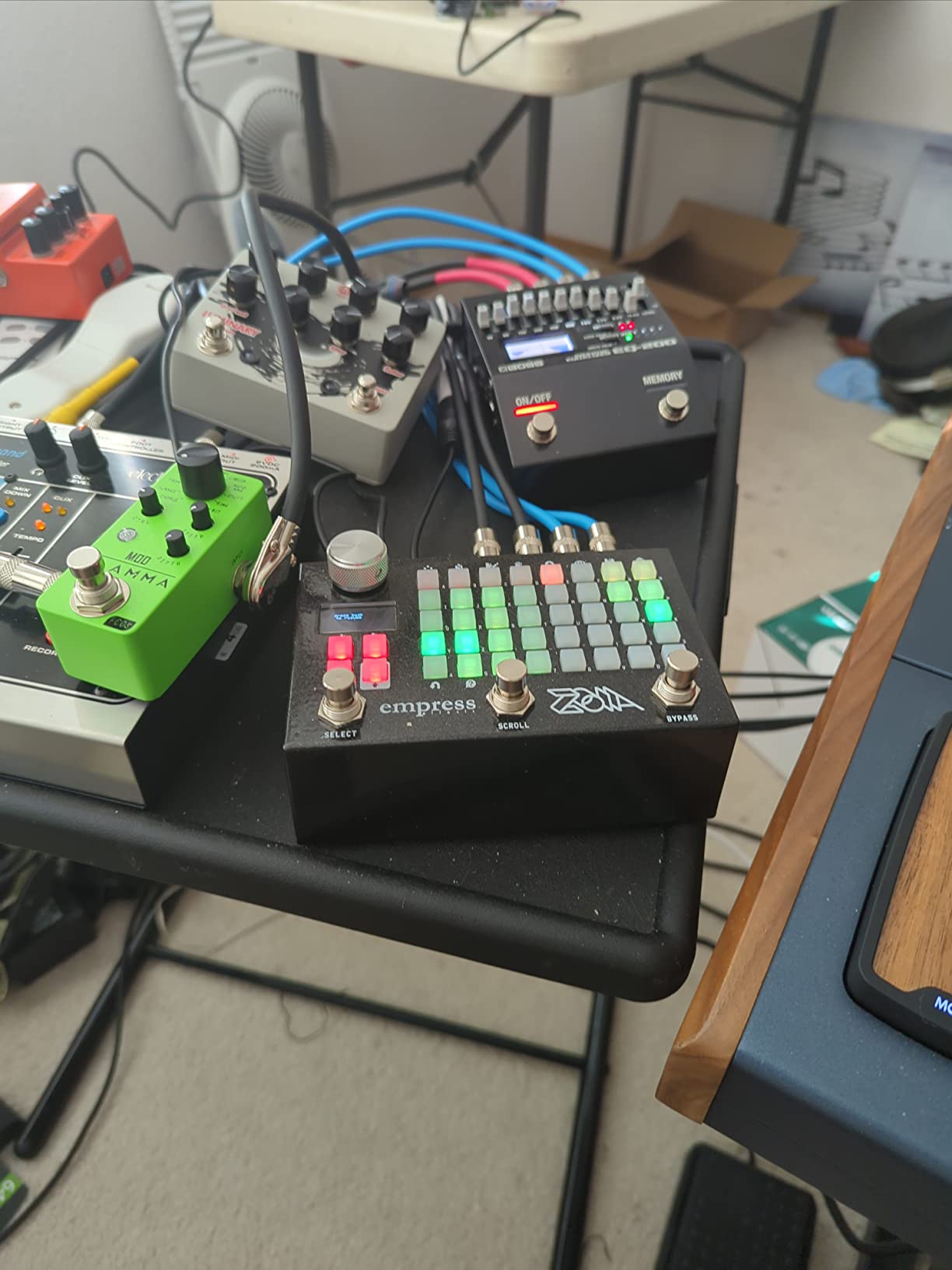 Empress Effects ZOIA Modular Synthesizer and Guitar Multi-Effects Pedal customer photo 2
