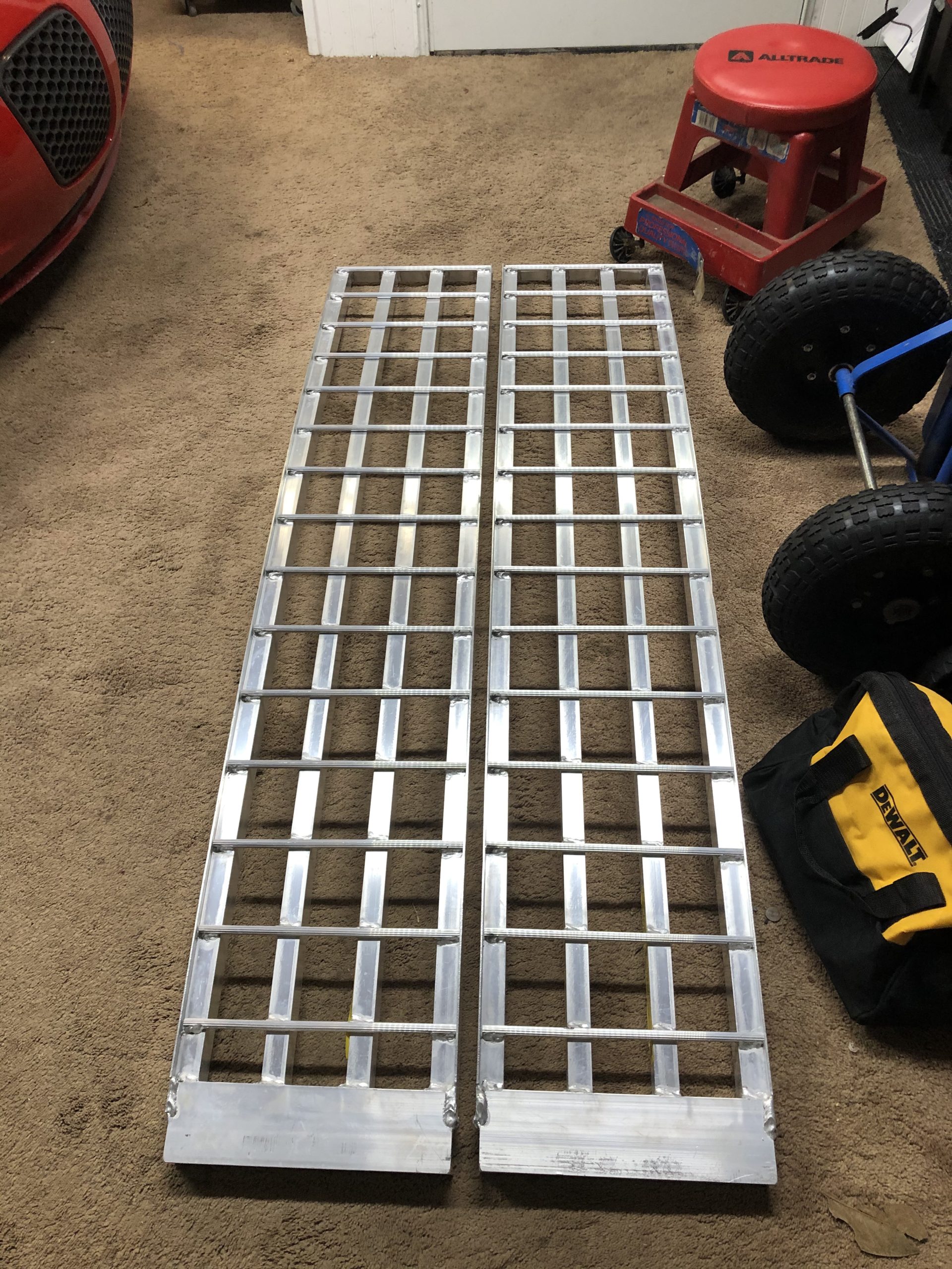 Five Star Aluminum Trailer Ramps Mfg in The USA - 6ft.L x 16in.W, 10,000 lb. Capacity Per Pair customer photo 1