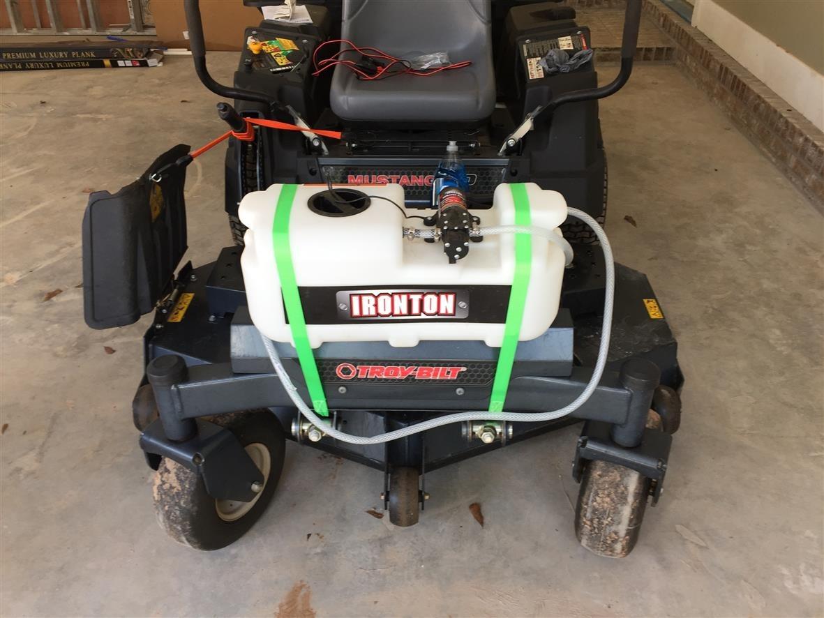 Ironton 12-Volt ATV Spot Sprayer - 5-Gallon Capacity, 1 GPM Flow Rate, UV-Resistant Polymer Tank for Lawn, Garden, and Agricultural Application customer photo 1