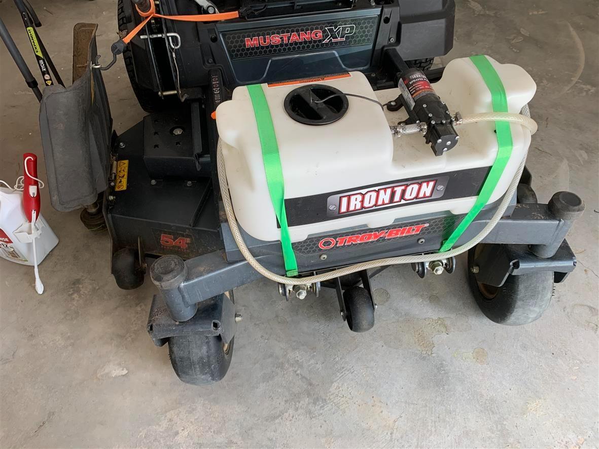 Ironton 12-Volt ATV Spot Sprayer - 5-Gallon Capacity, 1 GPM Flow Rate, UV-Resistant Polymer Tank for Lawn, Garden, and Agricultural Application customer photo 2