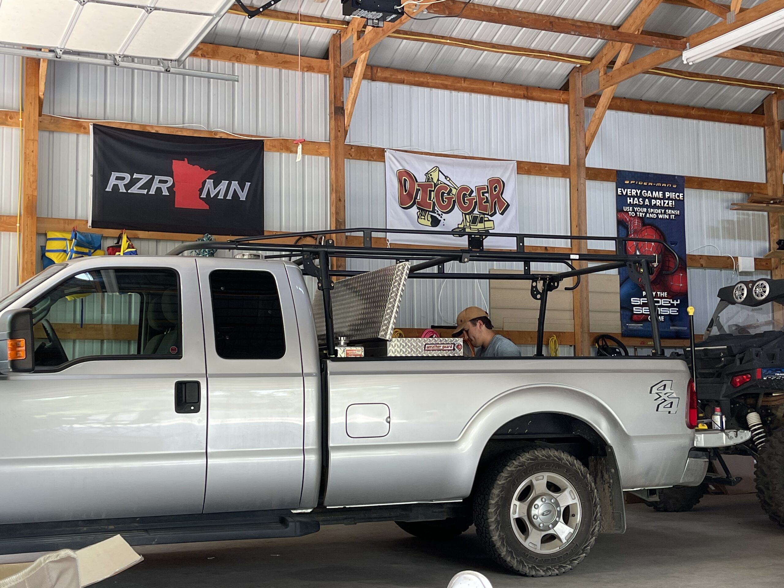 Elevate Outdoor Truck Bed Ladder Rack, Adjustable 61.5