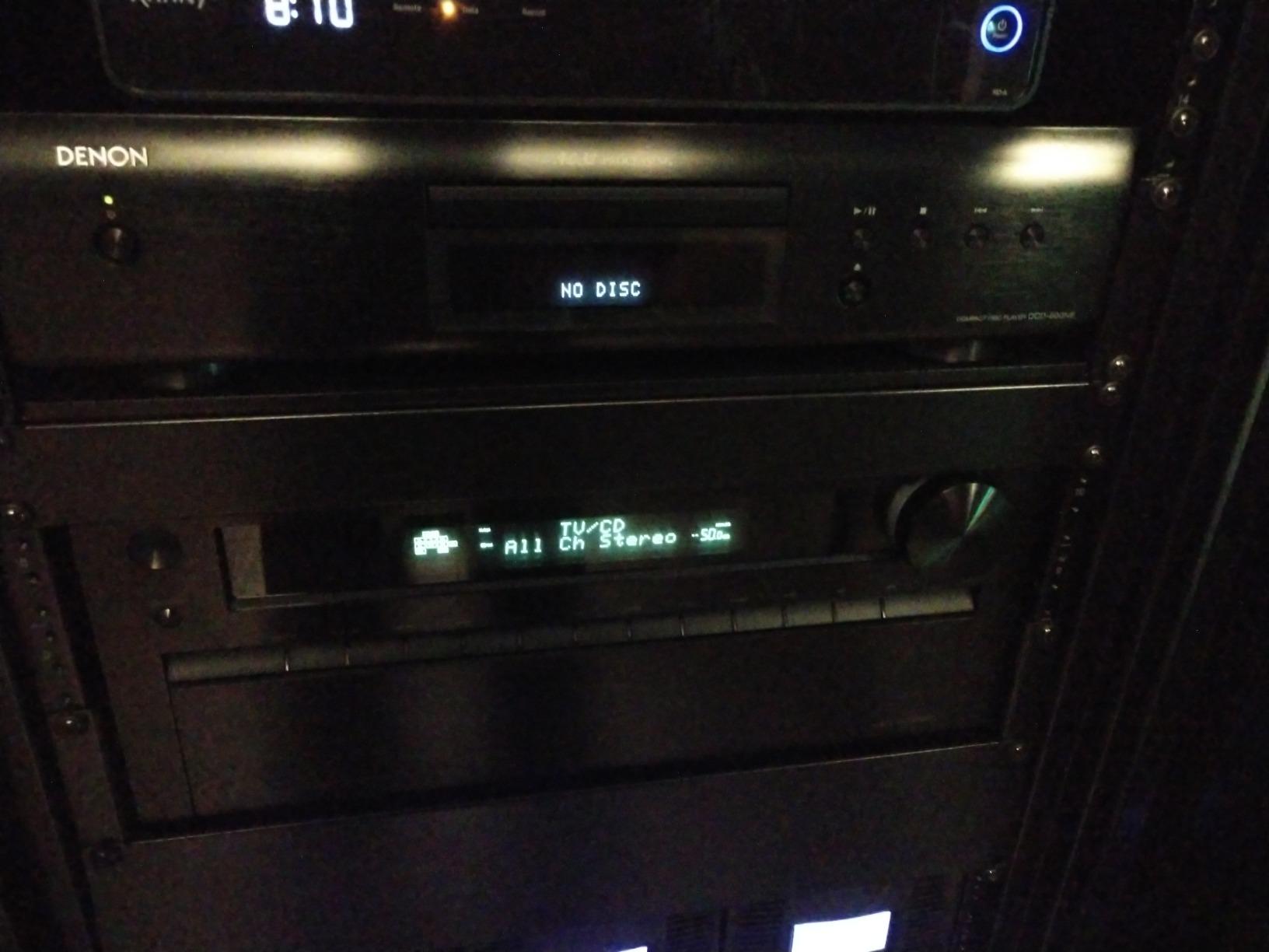 Denon DCD-600NE Compact CD Player | CD Players for Home Stereo System | Vibration-Resistant Design | 2 Channels | Pure Direct Mode | Black customer photo 1