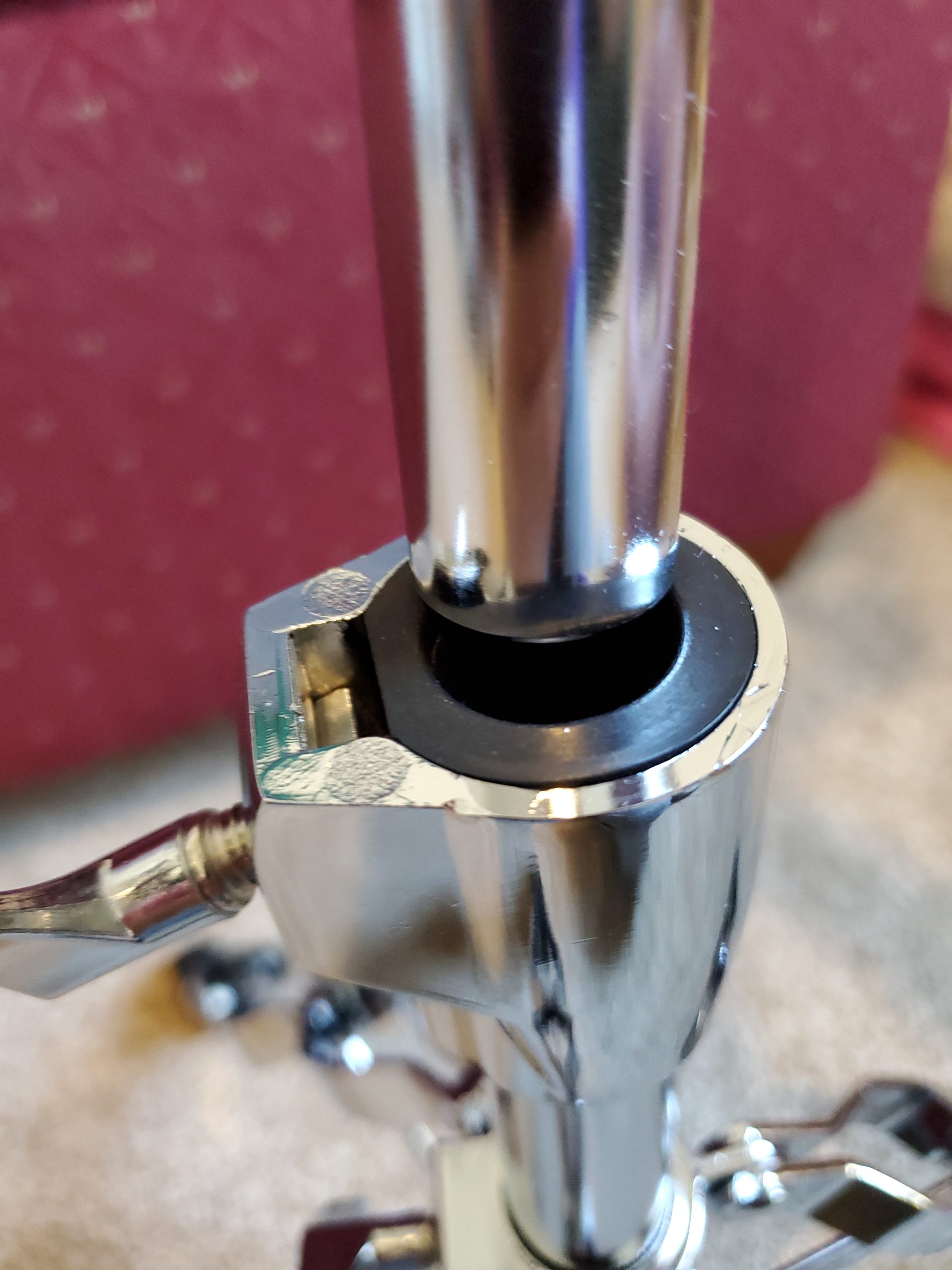 EASTROCK Snare Drum Stand Adjustable with Drum Bracket Double Braced, Fit 10-14 Inches Dia Snare Drum Base Height Adjust From 14 to 23.6 Inches customer photo 2