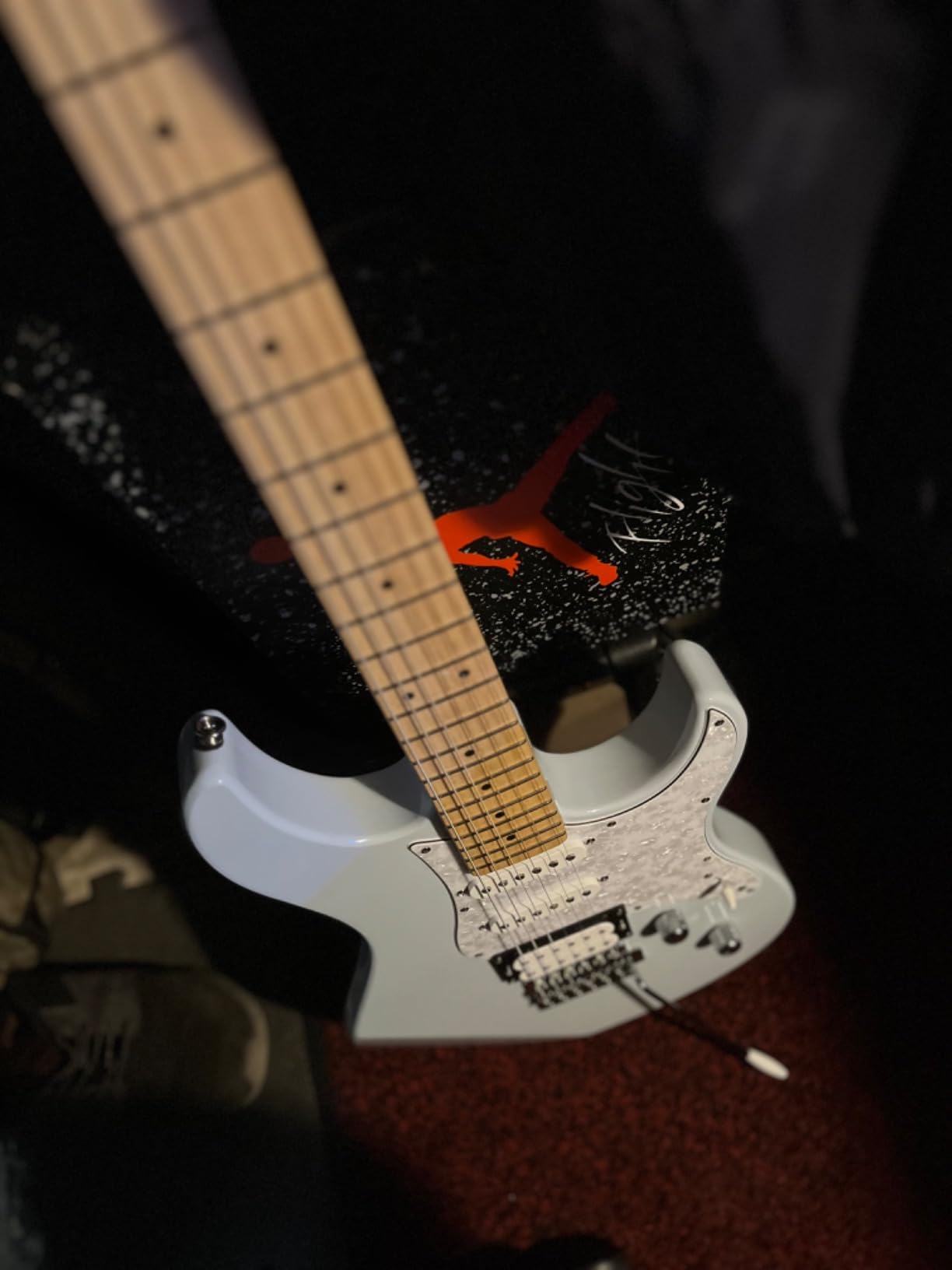 Yamaha PAC112VM Electric Guitar, Ice Blue customer photo 2