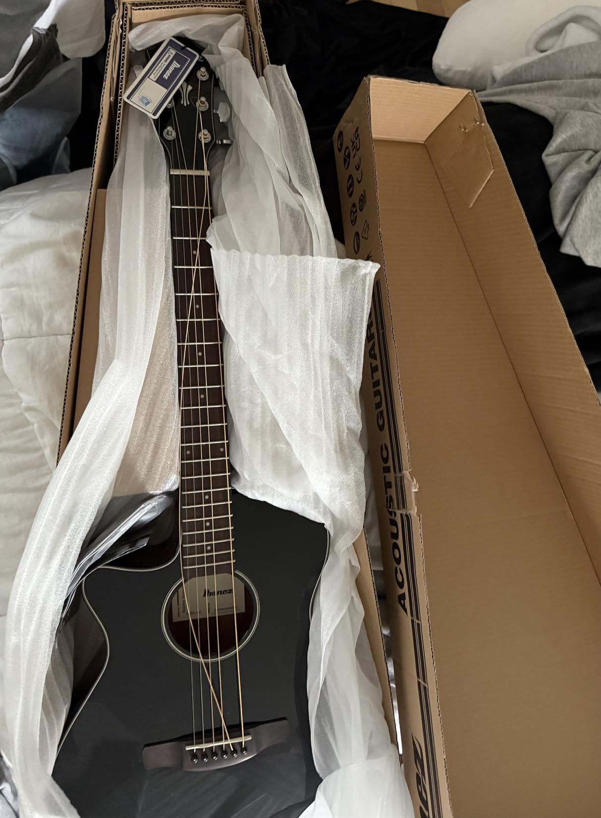 Ibanez AEG50 Acoustic-Electric Guitar - Indigo Blue Burst High Gloss customer photo 1