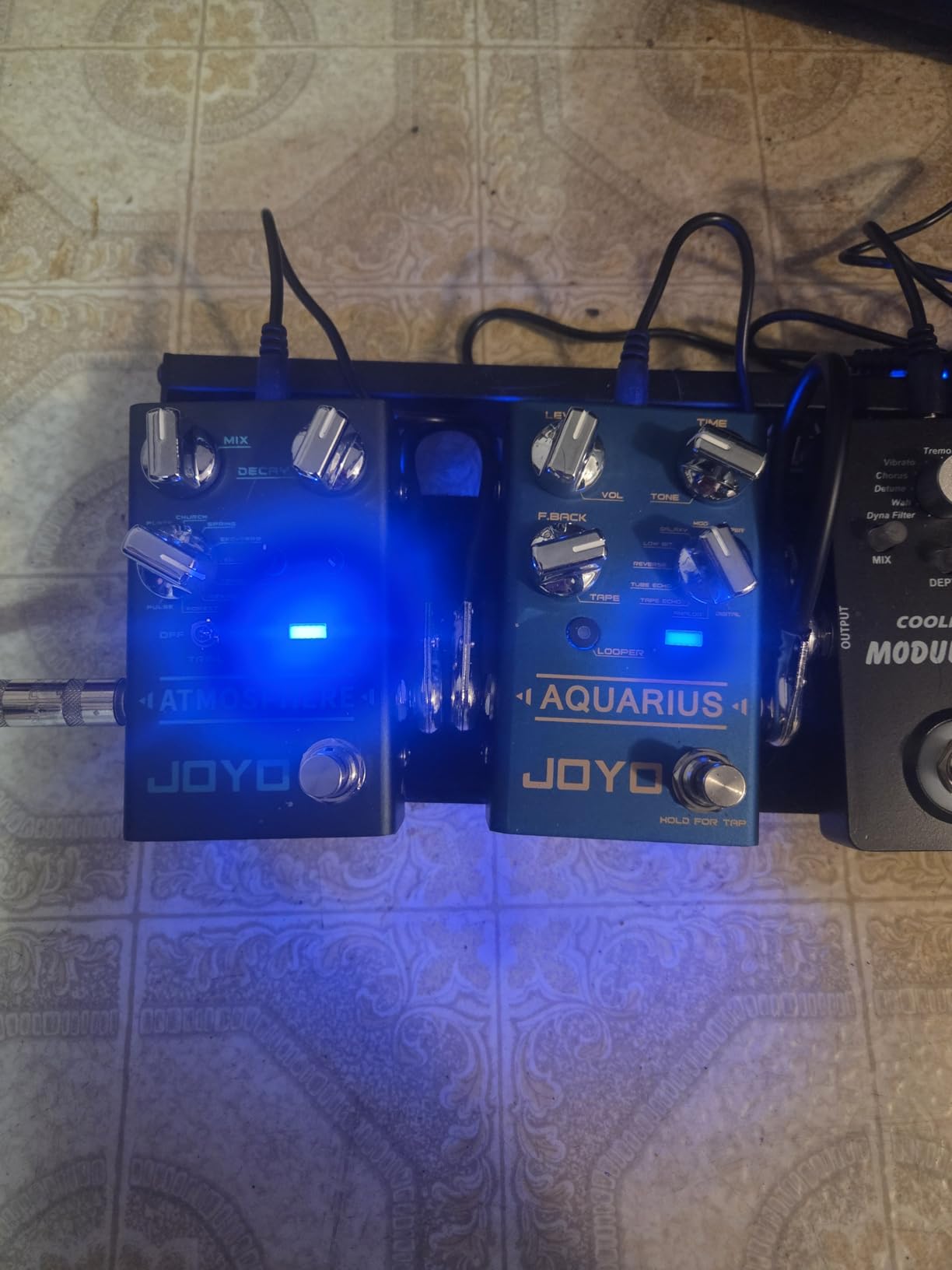 JOYO Digital Reverb Guitar Pedal, 9 Modes (Spring/Church/Plate/Shimmer & More) with MOD Control & Trail Function, Bypass (Atmosphere R-14) customer photo 1