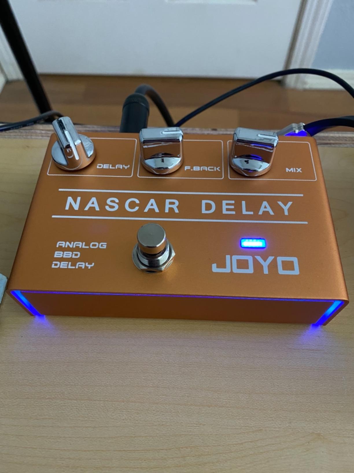JOYO Nascar Analog Delay Guitar Pedal (R-10) customer photo 2