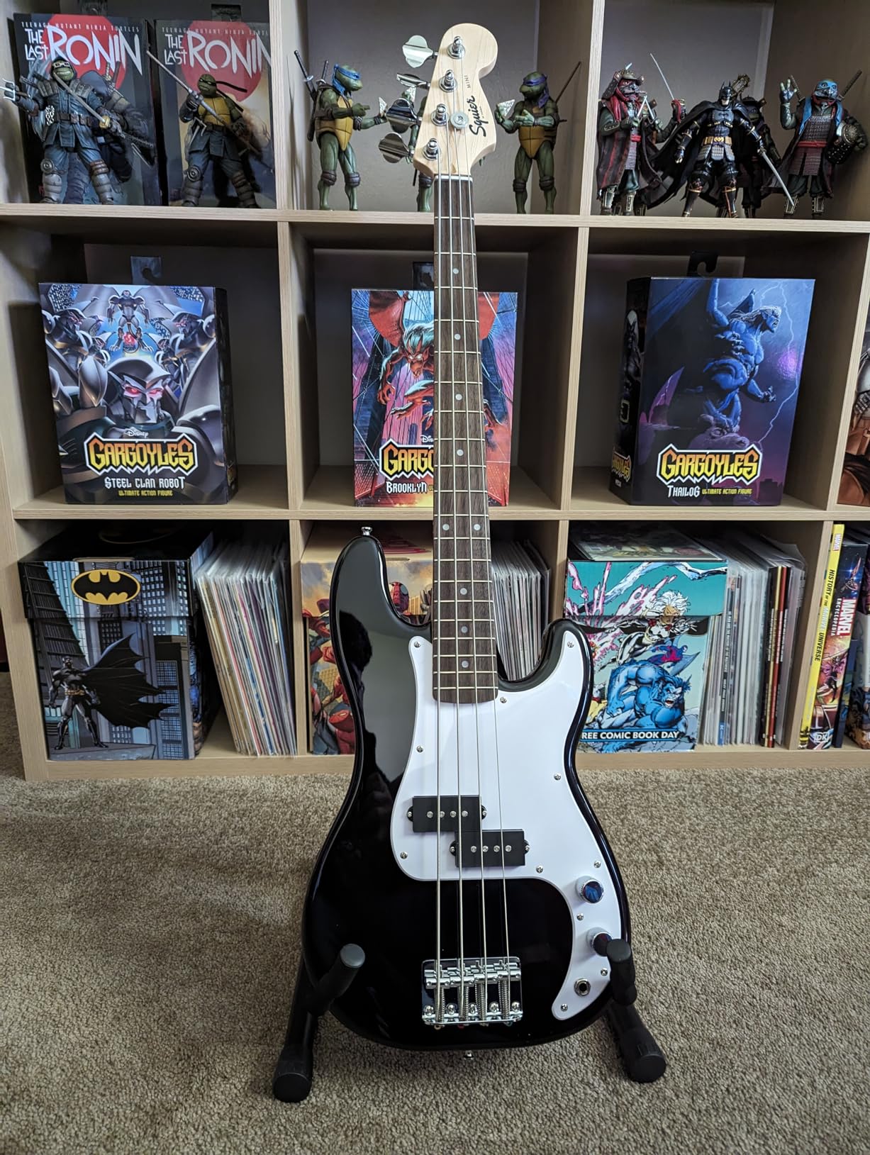 Squier Mini Precision Bass, Black, Laurel Fingerboard customer photo 1
