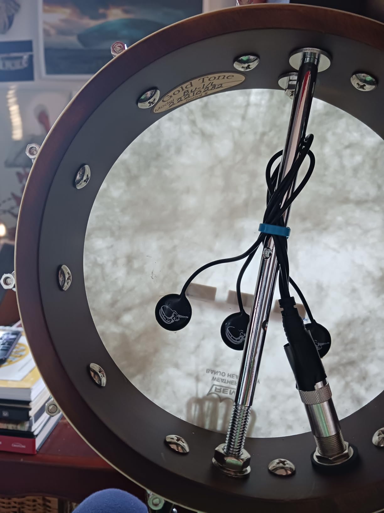 Journey Instruments Passive Piezo Acoustic Pickup EP001K Three Balanced German-Made Passive Pickup Elements customer photo 2