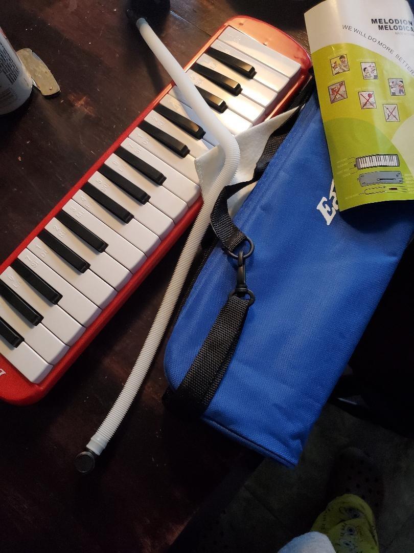 East Top 32-Key Professional Mouth Melodica Keyboard Organ - Adults, Students & Kids - Black customer photo 1