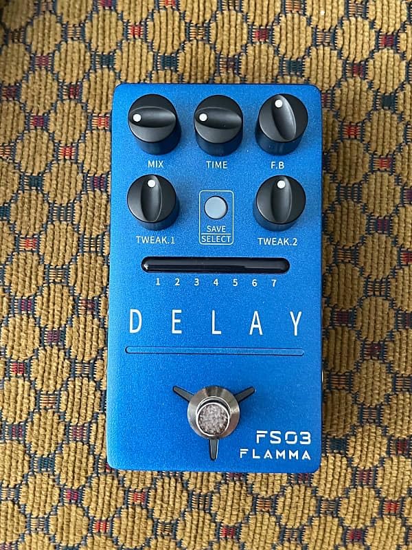 FLAMMA FS03 Electric Guitar Delay Effects Pedal with Looper Stereo Digital Sound 6 Delay Effects Storable Preset Tap Tempo Trail On True Bypass for Pedal Boards customer photo 1