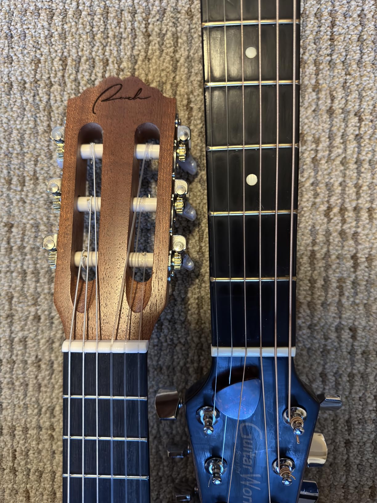 Ranch Guitalele Acoustic 28 inch Professional 6 Strings Guitar Ukulele Small Travel Classical Guitarlele Kit for Beginners Pack Bundle Gig bag, Tuner, Strap, Strings Set customer photo 1