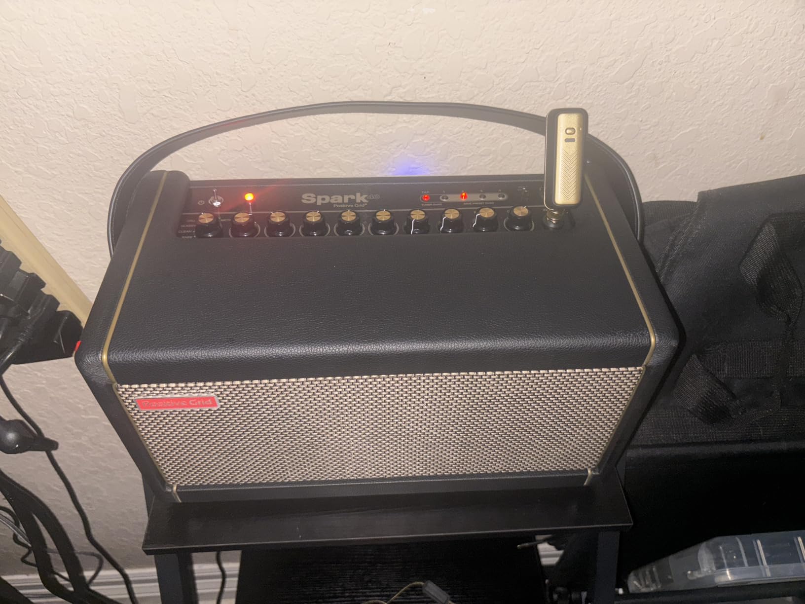 Positive Grid Spark 40-Watt Combo Practice Guitar Amplifier Electric Bass and Acoustic Guitar Amp with Spark Mobile App customer photo 1