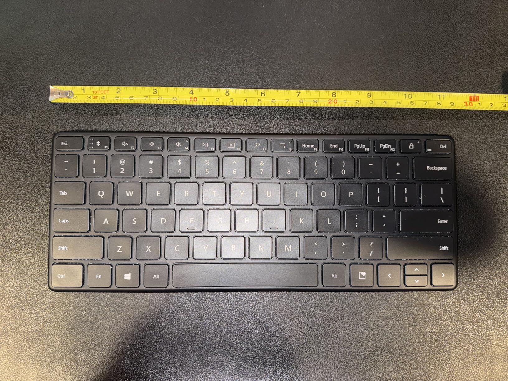 Microsoft Designer Compact Keyboard - Matte Black. Standalone Wireless Bluetooth Keyboard. Compatible with Bluetooth Enabled PCs/Mac customer photo 1