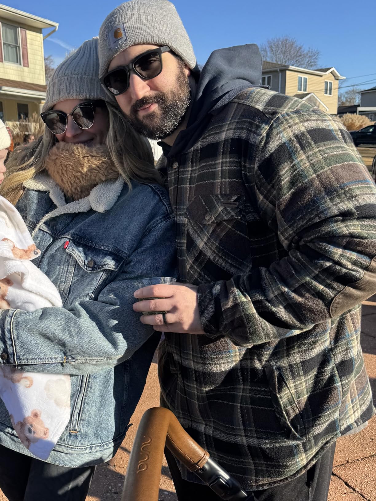 Legendary Whitetails Mens Hooded Shirt Jacket Plaid Flannel Berber Lined Polyfill Insulated Shacket customer photo 1