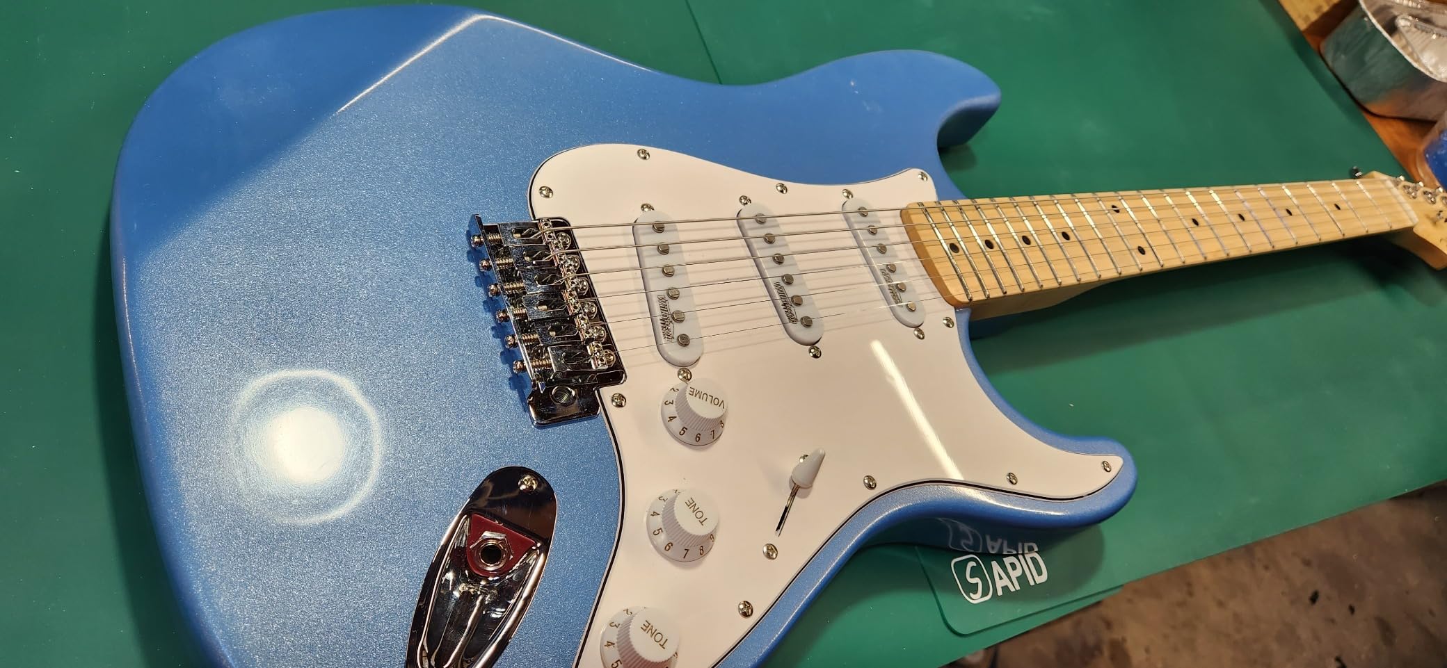 Wilkinson M Series High Output Alnico 5 ST Single Coil Pickups Set for Strat Style Electric Guitar, White customer photo 2