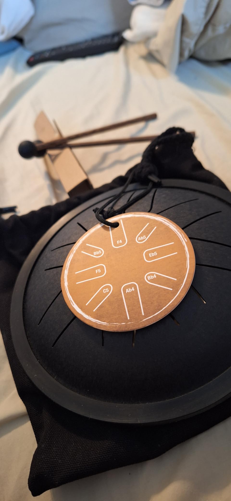 Meinl Sonic Energy Mini Steel Tongue Drum 6 Notes 6