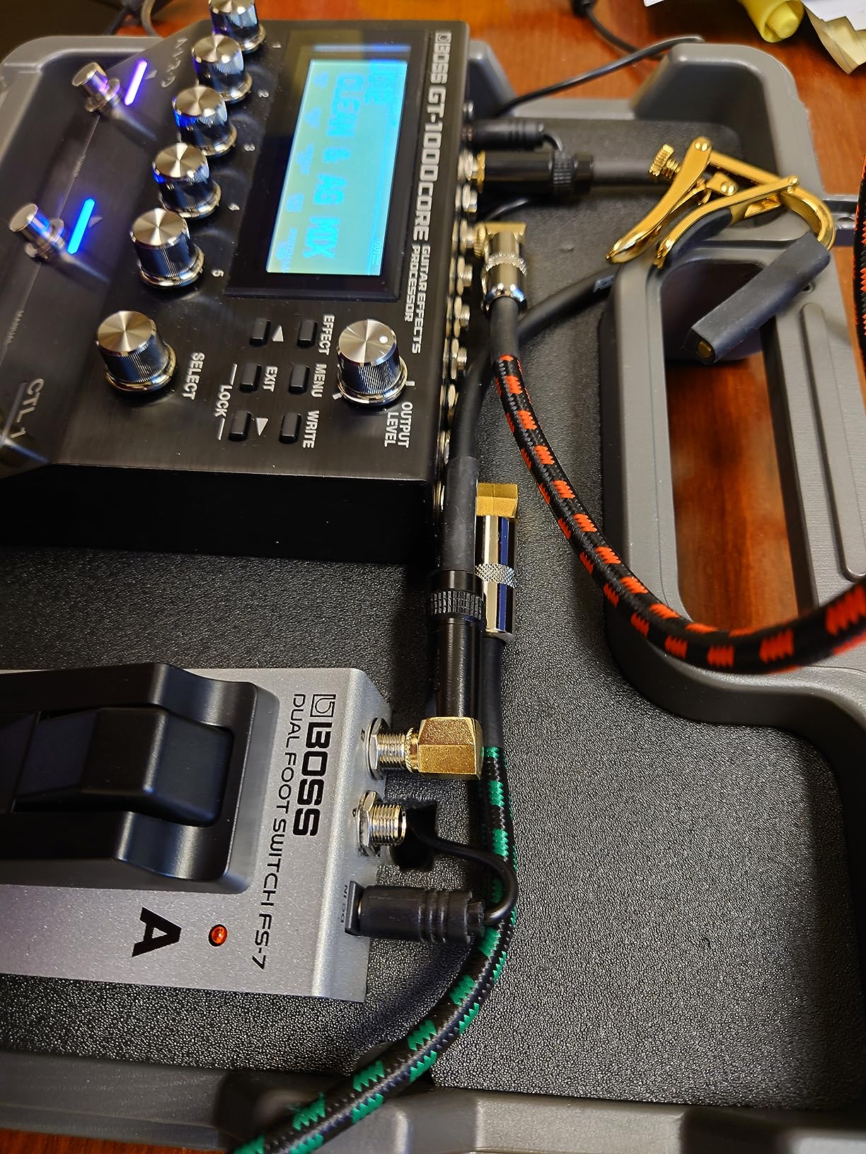 BOSS BCB-1000 Pedal Board Case (BCB-1000X) customer photo 1