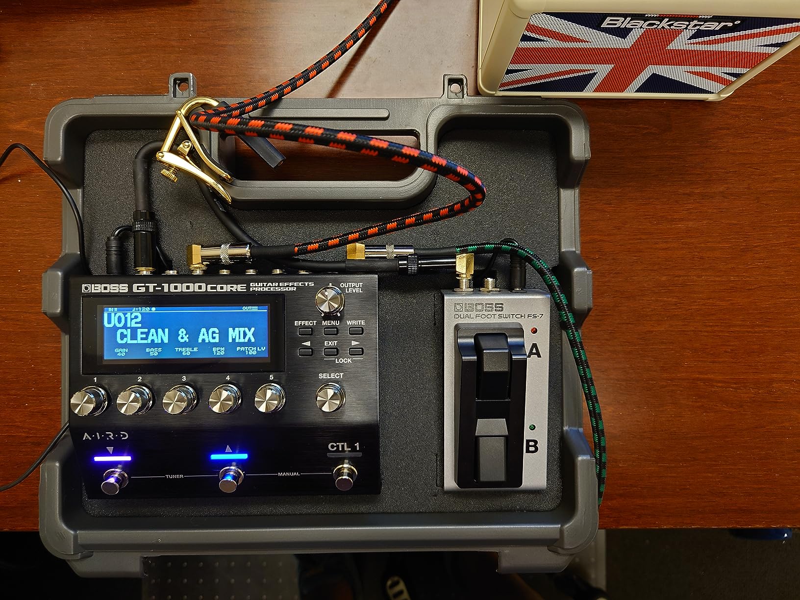 BOSS BCB-1000 Pedal Board Case (BCB-1000X) customer photo 2