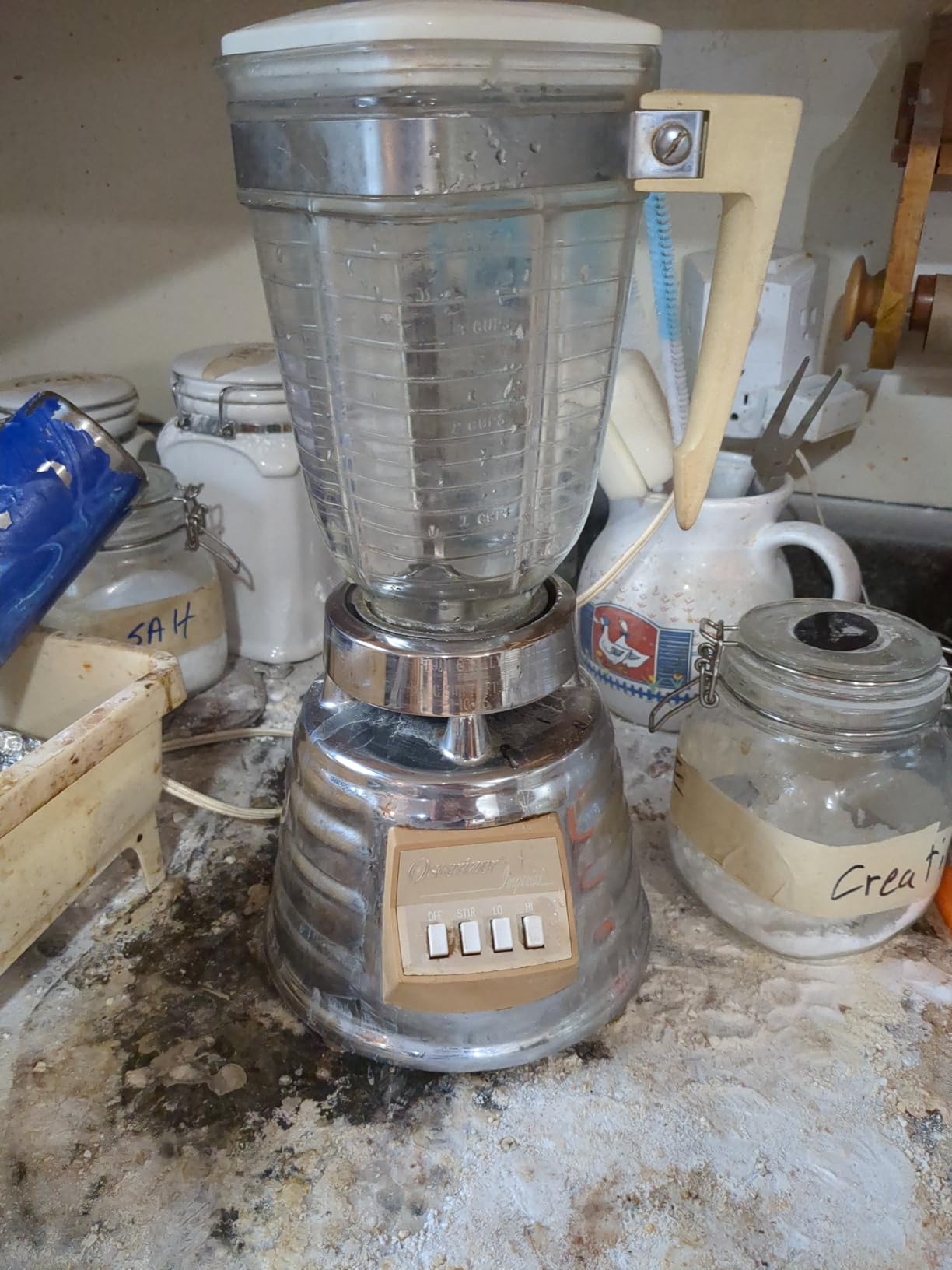 Oster Original 3 Speed Chrome Blender, 6 Times more Durable Motor, 10 Times Stronger, 5 Cup Glass Jar customer photo 2