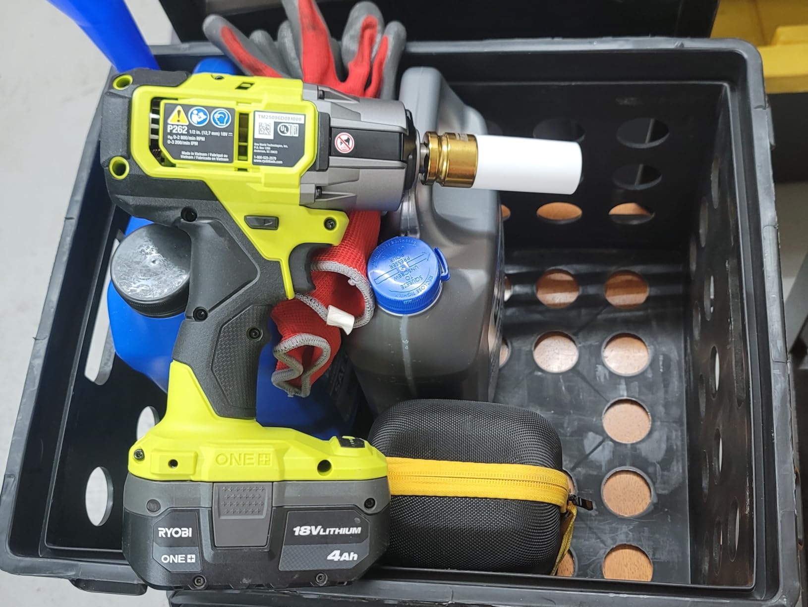 Ryobi ONE+ HP 18V Brushless Cordless 4-Mode 1/2 in. Impact Wrench (Tool Only) customer photo 2