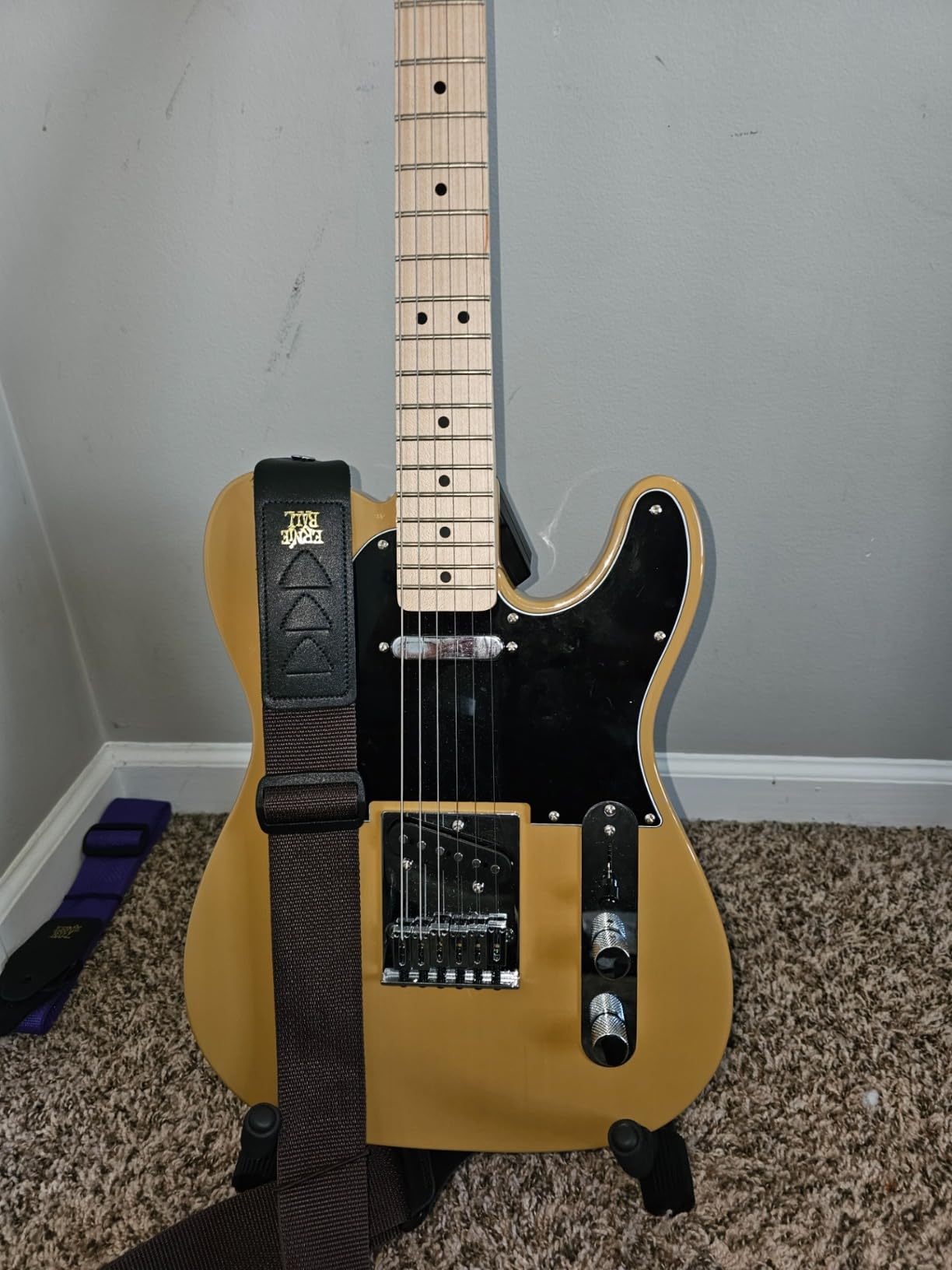 Squier Affinity Series Telecaster Electric Guitar, with 2-Year Warranty, Butterscotch Blonde, Maple Fingerboard customer photo 2